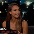 Jessica Alba invite chez Jimmy Kimmel